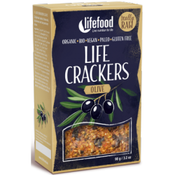 Végami vous propose : Crackers crus olives 90g