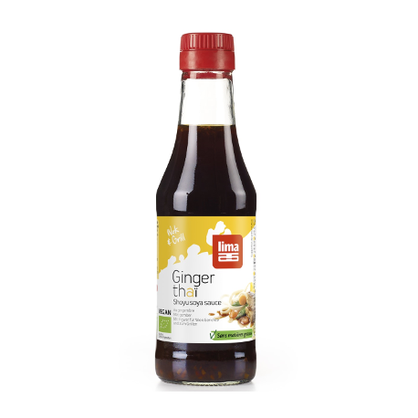 Végami vous propose : Sauce soja shoyu ginger thai 250ml - bio
