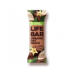 Un Monde Vegan vous propose : Lifebar chocolate chip 40g - bio