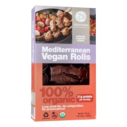 Un monde vegan vous propose : Rouleaux méditerraéen vegan (Cevapcici) 200g