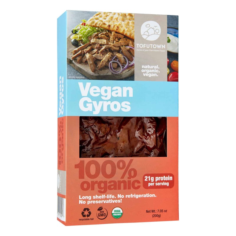 Un monde vegan vous propose : gyros vegan 200g - bio