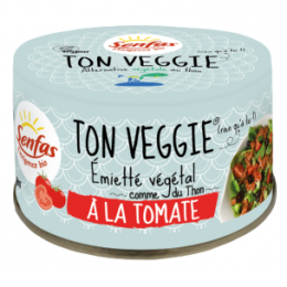 Un Monde vegan vous propose : Ton Veggie à la tomate 120g - bio