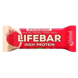 Lifebar protéine fraise 47g...