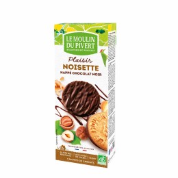 Un Monde vegan vous propose : Plaisir noisette chocolat noir 130g - bio